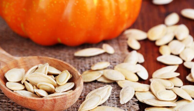 Semi di zucca in prostavit