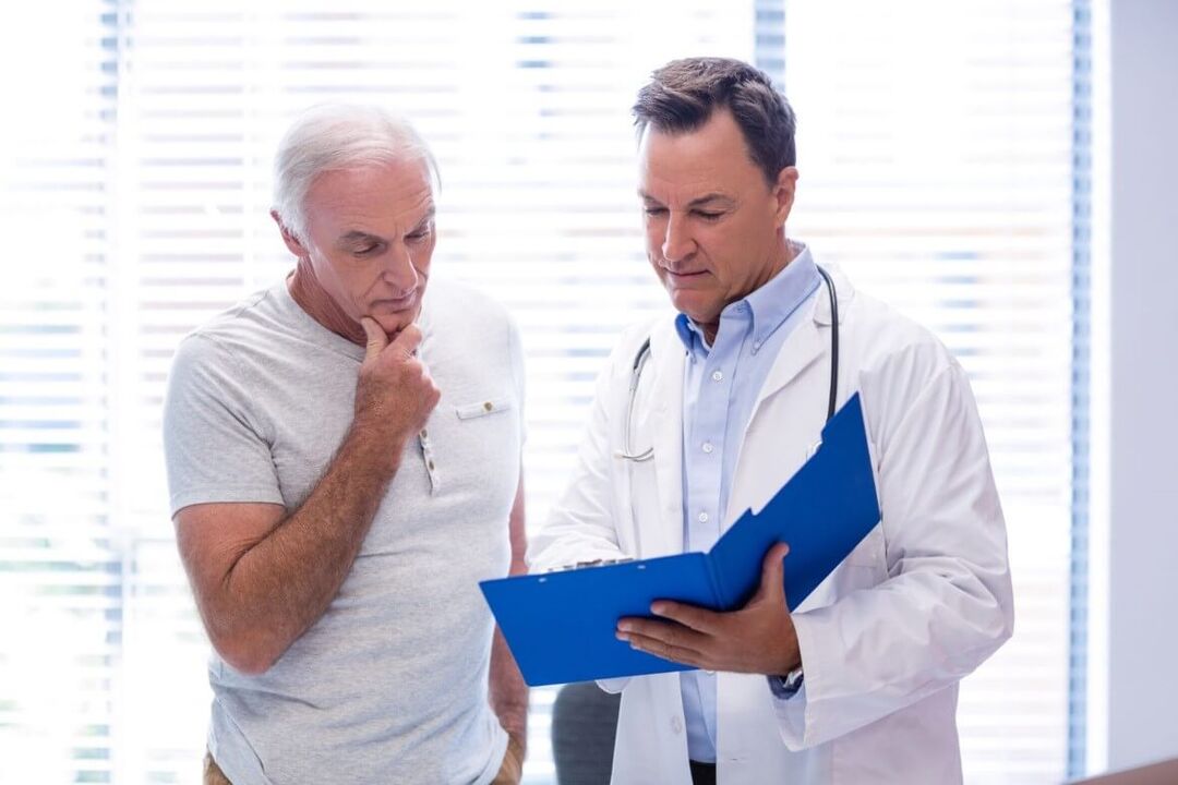 La nomina del trattamento per la prostatite da parte del medico